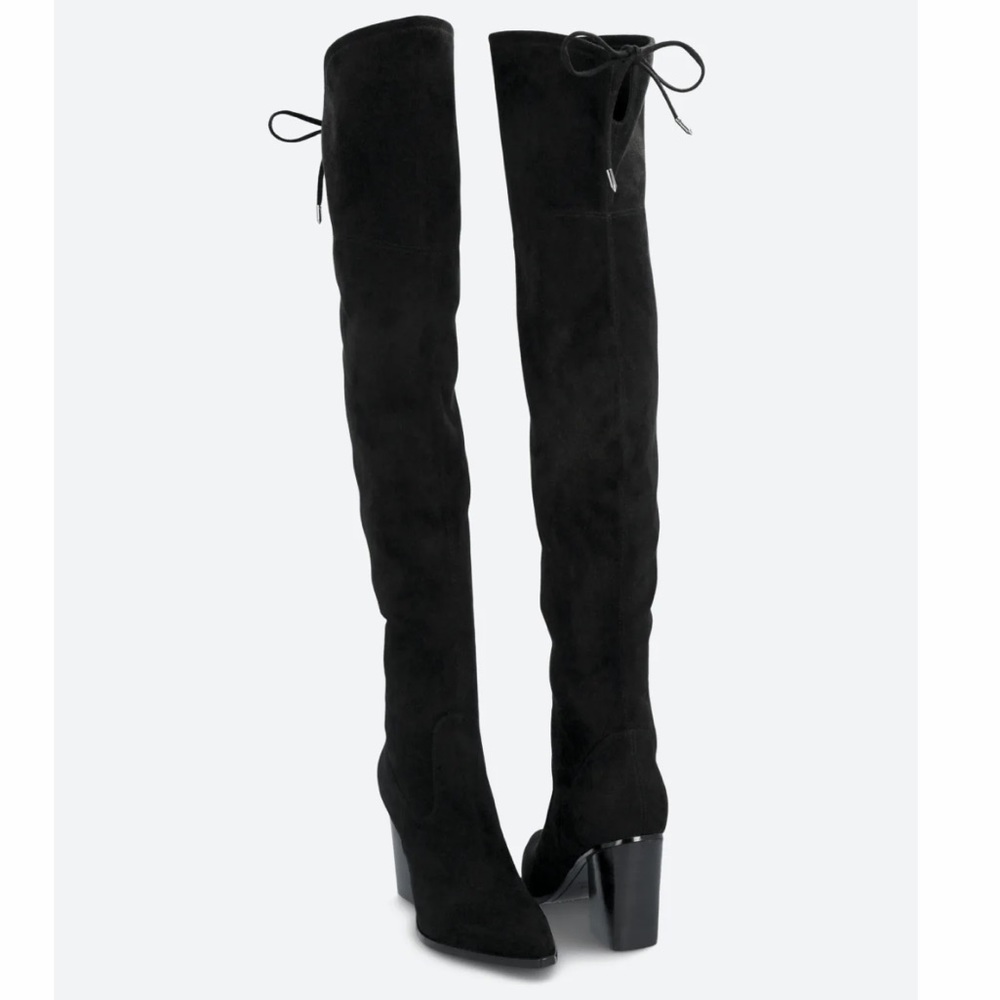 MARC FISHER LTD Okun Over The Knee Suede Bootie